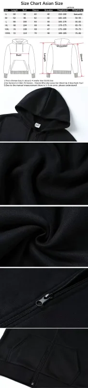 Anime Hunter X Hunter Spider Phantom Troupe Zipper Hoodies Men's Zip Up Hooded Sweatshirts Long Sleeves Pullovers Jacket Coats — image 2