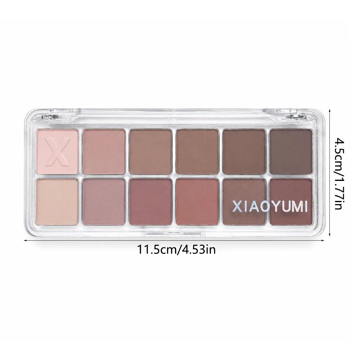 12 Colors Matte Eyeshadow Palette Nude Pink Brown Tones High Pigment Long Lasting No Shimmer Daily Neutral Eye Makeup Cosmetics — image 6