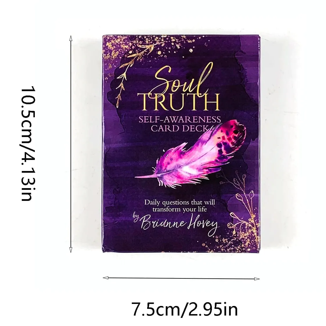 Soul Truth Self-Awareness Oracle Cards Daily Questions Cards for Self Reflection Meditation Spiritual Divination Game Cards — image 6