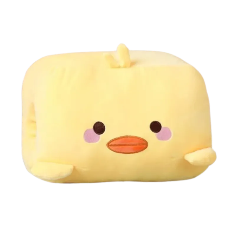 Mainan Mewah Kreatif Bantal Mewah Penghangat Tangan Super Lembut Tetap Hangat Bantal Tidur Siang Kantor Bantal Kartun Hewan Mainan Boneka Kantor — image 13