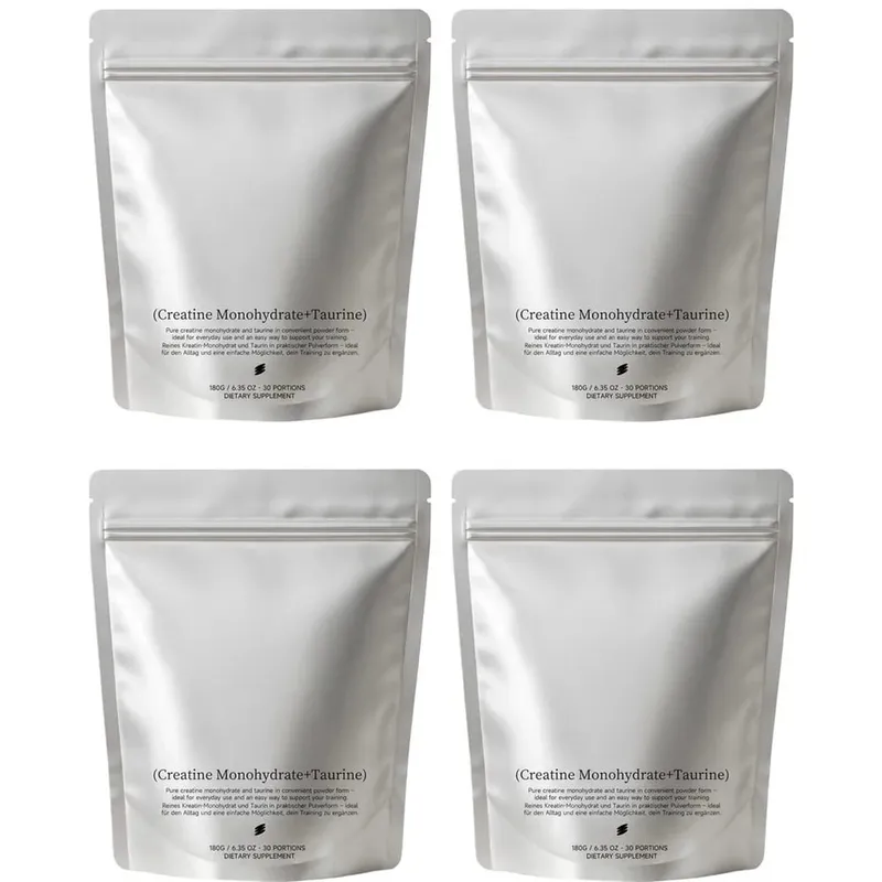 Creatine Monohydrate Taurine Powder Pure Unflavored Muscle Strength & Endurance Support Quick Dissolve 180g - 30 Servings — image 10