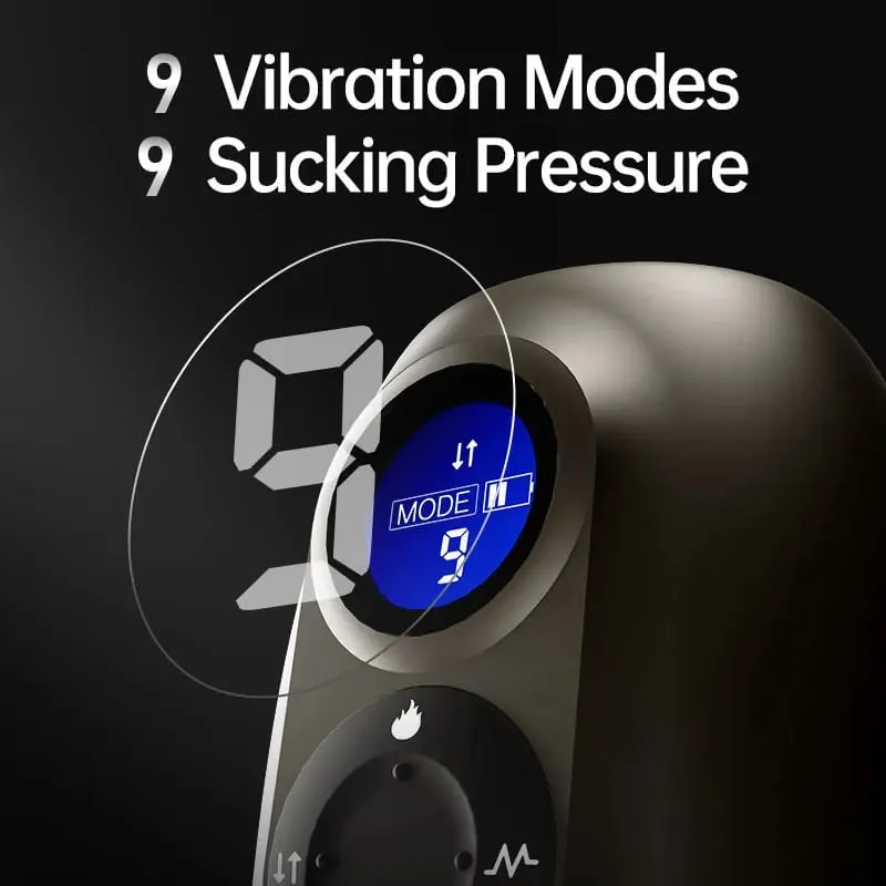 Smart Heating Mens Masturbator Cup 9 Mode Auto Sucking Penis Vibrator Dicks Glans Blowjob Vacuum Stimulator Adult Male Sex Toys