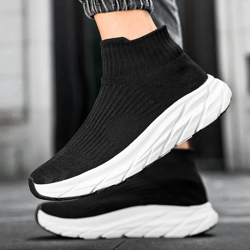 Men Running Walking sock Shoes winter boots Casual Sneakers plush warm shoes Sport shoes Lightweight Men Sneakers Casual Shoes — image 5