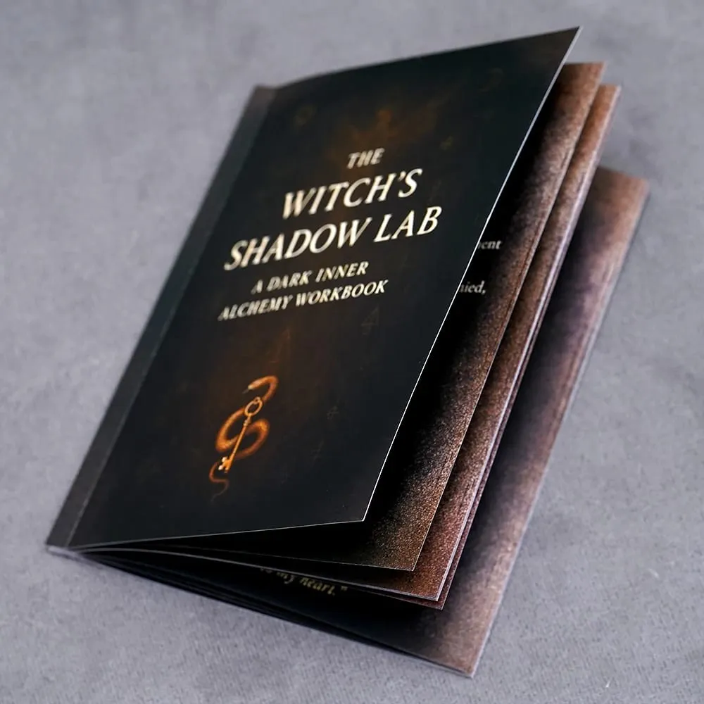 Gothic Shadow Work Journal Inner Alchemy Grimoire 51 Pages Grimoire Book of Shadows Bos Journal Planner Diary Grimoire 44 Guided — image 3