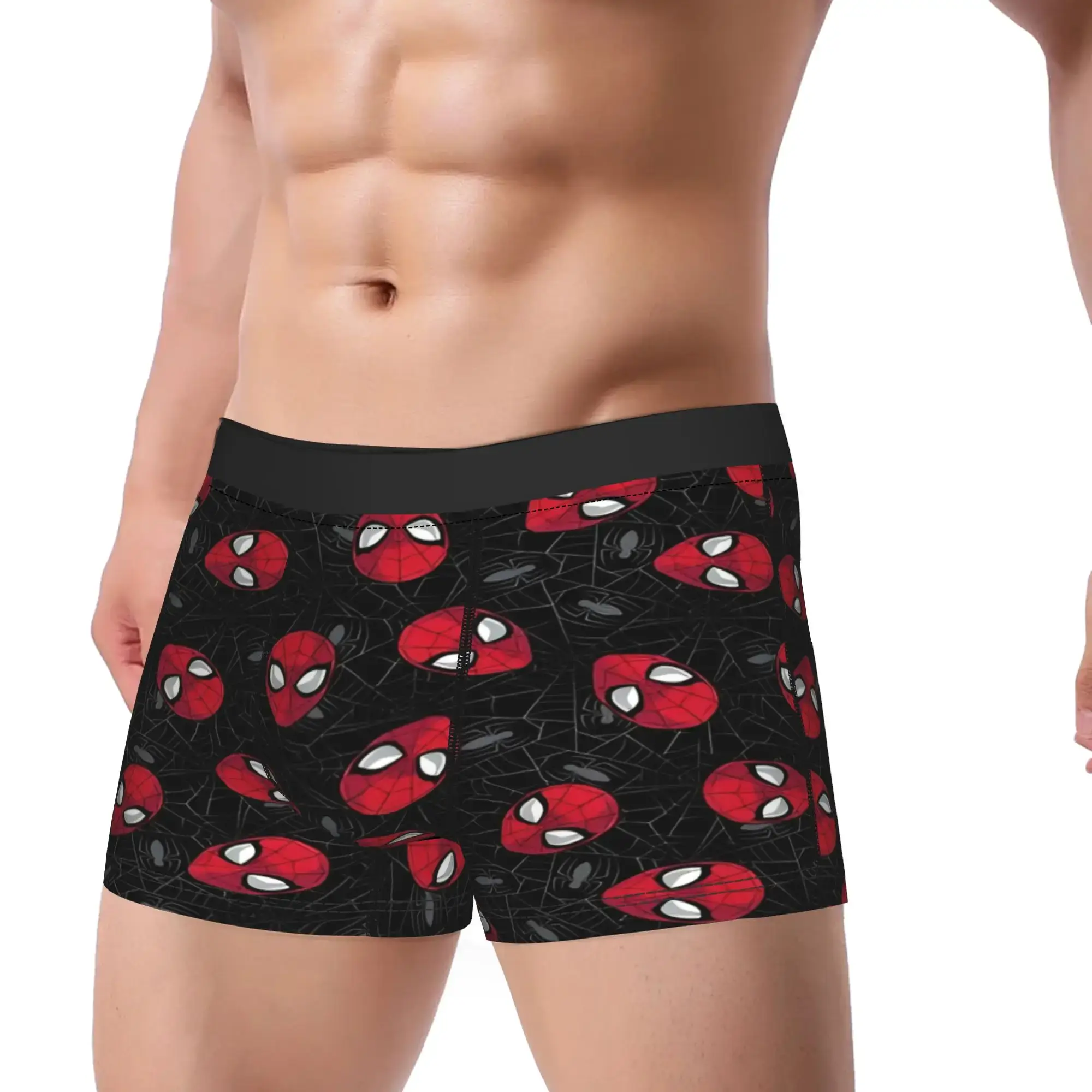 S-Spiders Heroes Underwear Men Shorts Briefs Classic Trunk Quality Printing Plus Size Underpants — image 2