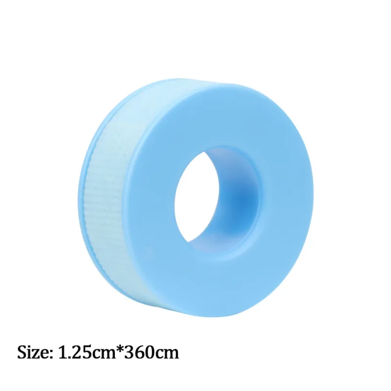 New10pcs Non-woven Silicone Gel Eyelash Tape Breathable Sensitive Resistant Microporous Eyelash Extension Color Tape Makeup Tool