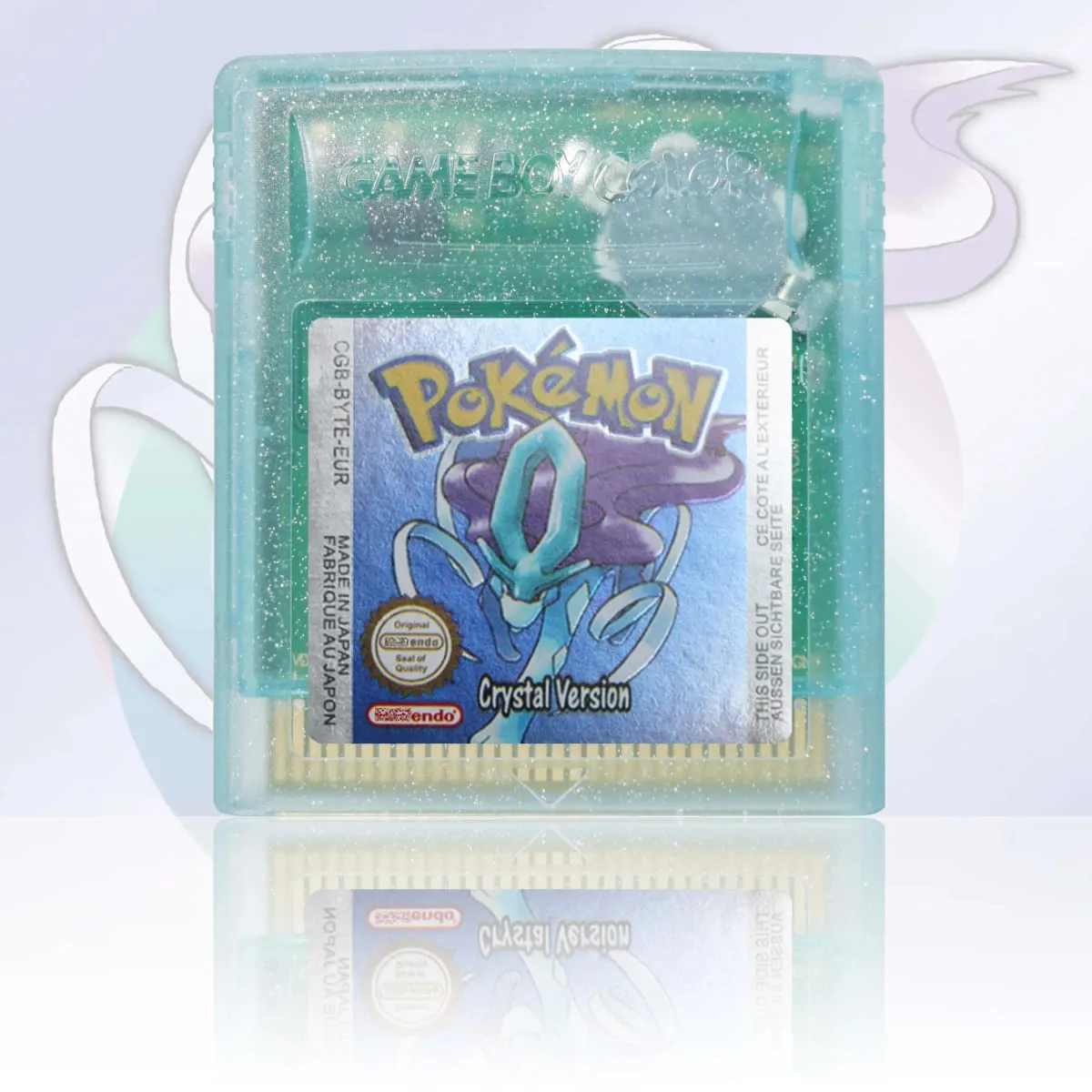 GBC/GBA EUR Version Pokemon Crystal/Yellow/Emerald/Fire Red/Leaf Green Game Cartridge Video Game Card High Quality with Battery — image 4