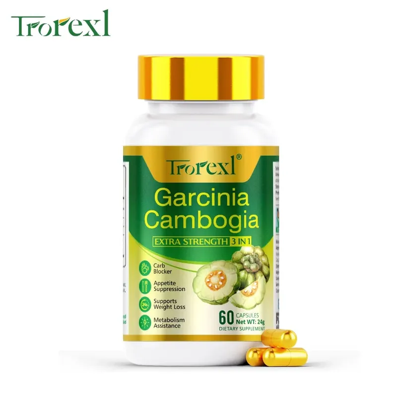 Garcinia Cambogia Supplements | Powerful Formula Flat Tummy | Pills to Lower Belly | Fight Weight Capsules for the Body