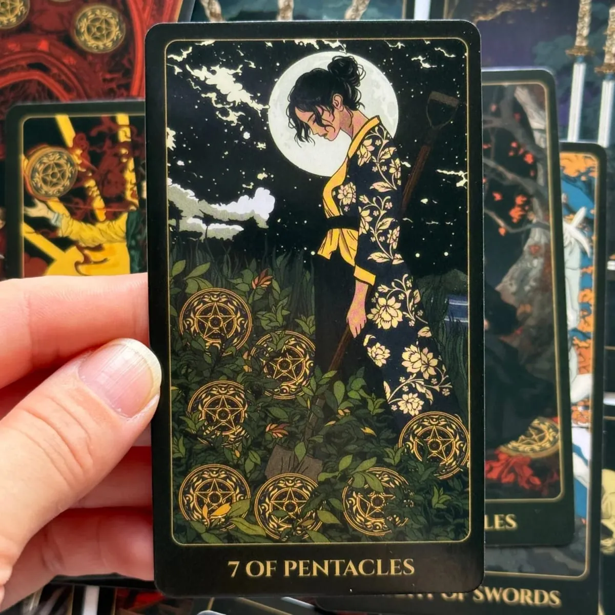 Ukiyo Tarot Cards English Visions 78 Deck Board Playing Games — image 6