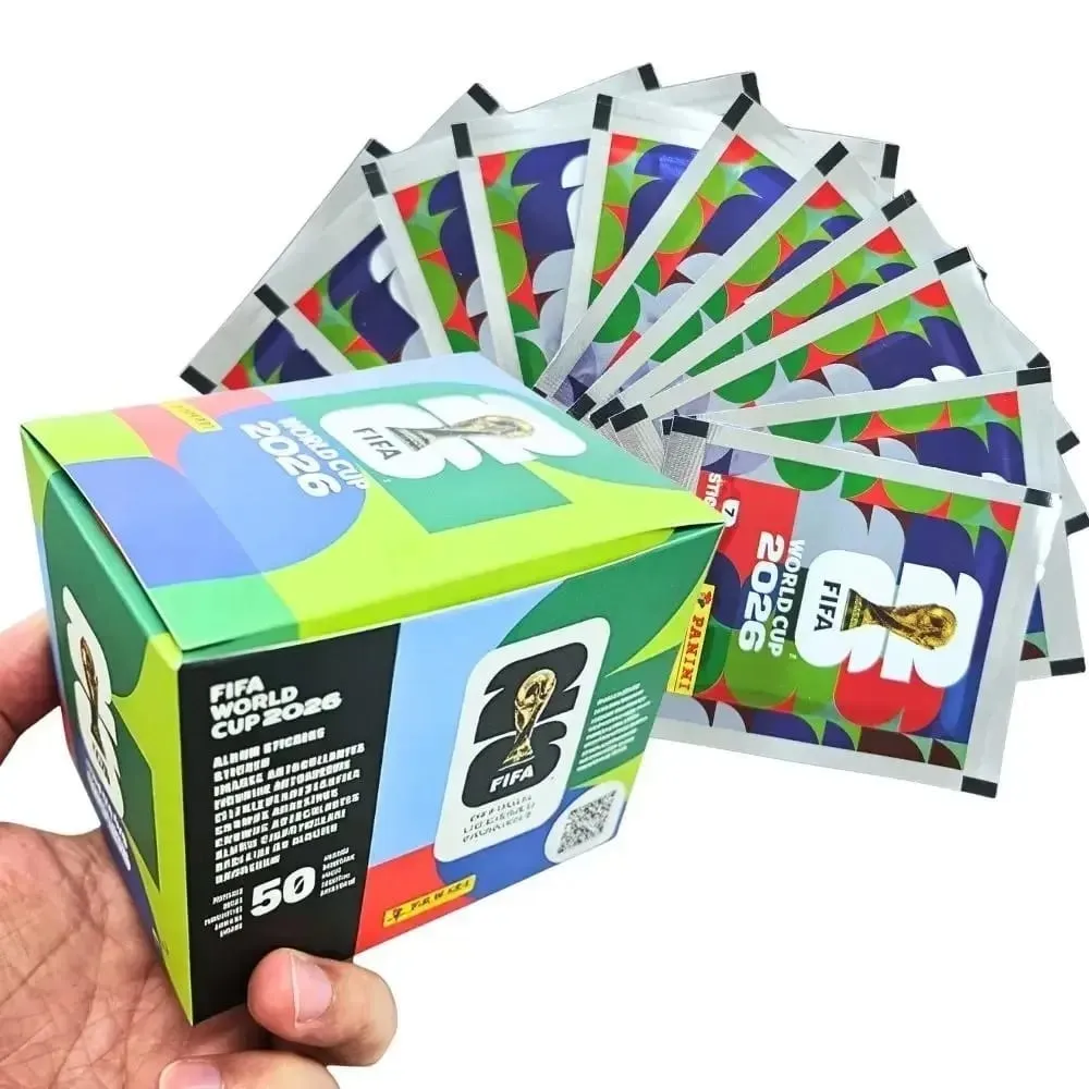 Hot Genuine Panini 2026 World Cup stickers random star players fun Card Games premium collectibles loved by football fans。 — image 3