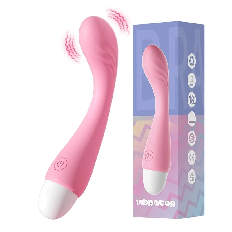 G Spot Vibrators Clit Stimulation Anal Dildo Vibrator Nipple Clitoris Stimulator Beginners Masturbator Sex Toys for Adult Female