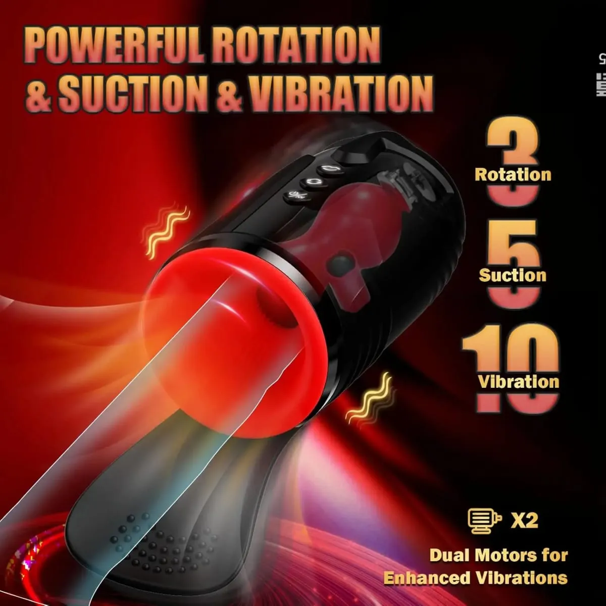 Male Masturbator Penis Training Vibrator Glans Massage Testicle Stimulator Delay Stamina Trainer Blowjob Machine Sex Toy for Men