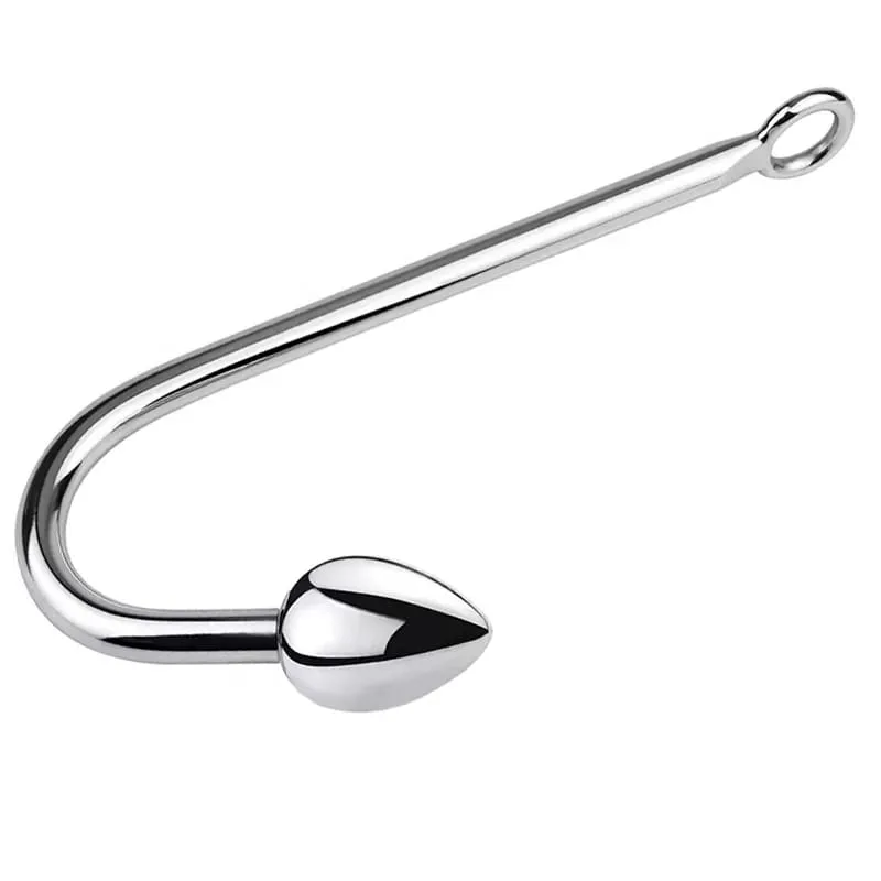 Kecil Menengah Besar 3 Bola Set Logam Anal Kait Manik-manik Kepala Butt Plug Dilator Pijat Prostat Masukkan Mainan Seks Bdsm untuk Pria — image 4