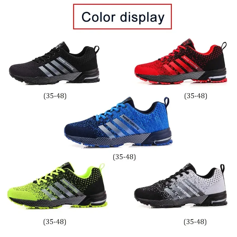 kvinder Sneakers Nye åndbare Casual Komfortabel Stabil Støddæmpning Let Dame Sportssko Størrelse 48 herresko Løbesko
