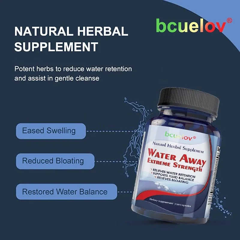 Natural Herbal Supplements - Promotes Healthy Digestion Gently Relieves Water Weight Bloating & Bloating — image 5