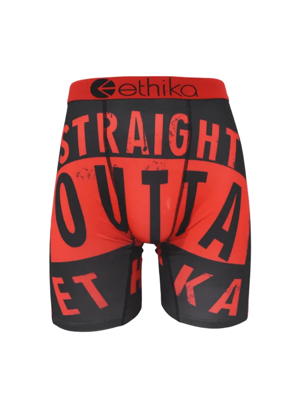 Cueca boxer masculina macia, 1 peça, roupa íntima confortável para o dia a dia, respirável, ajuste elástico, poliéster, leve