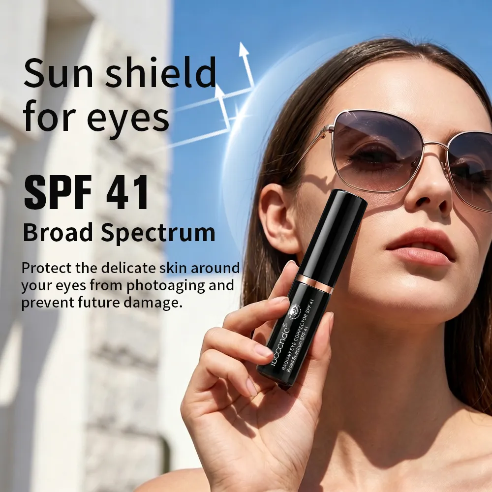 SPF 41 Eye Corrector Concealer Hydrating Suncreen Concealer Under Eye Color Corrector Dark Circles Eye Cream Woman Makeup — image 4