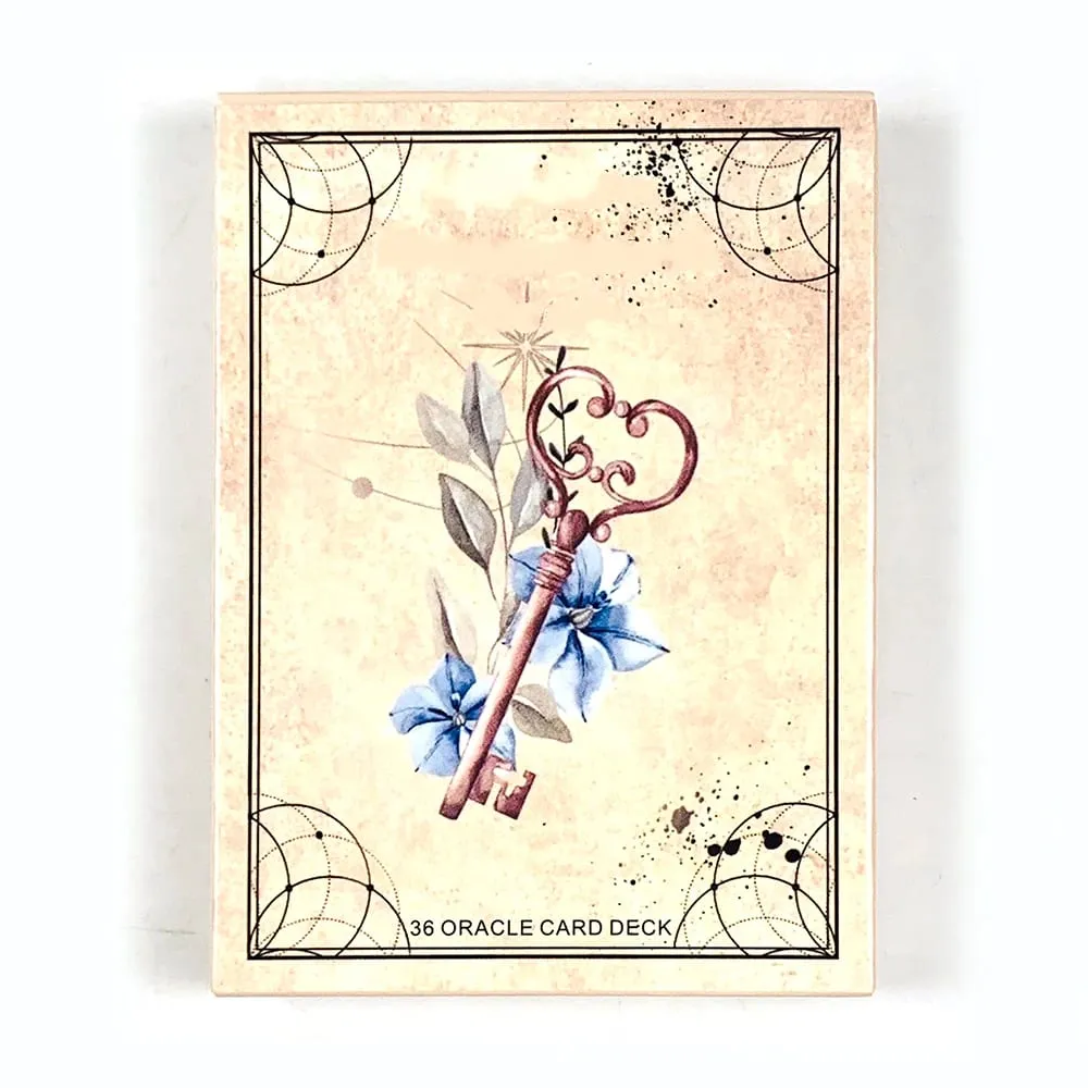 Hot-selling Oracle Cards Board Game English Version 36 Card Deck Beautifully Illustrated Fate Divination Cards Game For Family