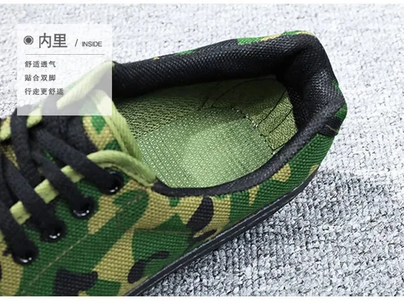 Durable Men Labor Insurance Shoes Anti-smash Safety Sneakers Wear-resistant Rubber Sole Breathable Tactical Training Shoes Work — image 6