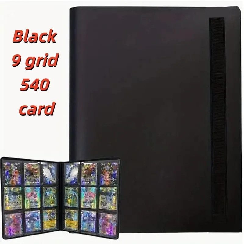 160/360/480/540 Cards Capacity Pocket Holder Binders Albums for CCG MTG Magic Yugioh Board Game Card Book Sleeve Holder — image 9