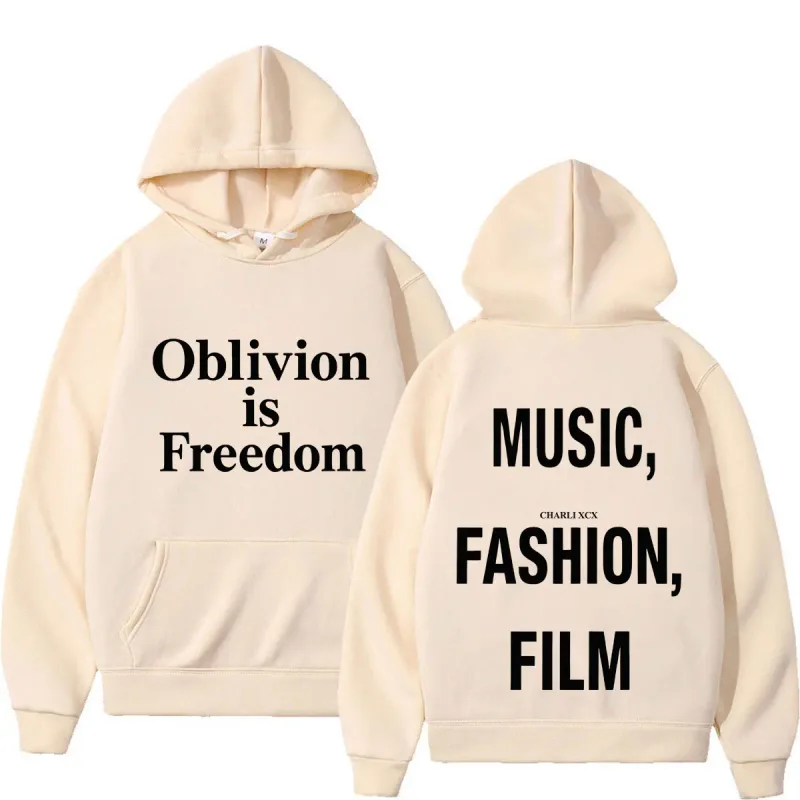 XCX Album Music Fashion Film Tour 2026 Print Hoodie Men Women Fashion Pullover Casual Hip-hop Sweatshirt Fan Gifts — image 7