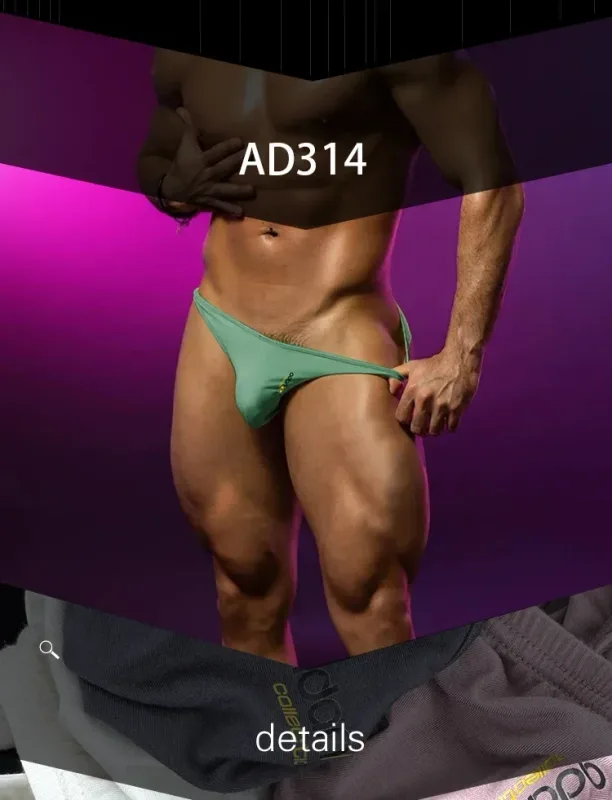 Men Modal Low‑Rise Briefs Sexy Solid Color Simple Triangle Underwear Sports Breathable Comfortable Male Panties