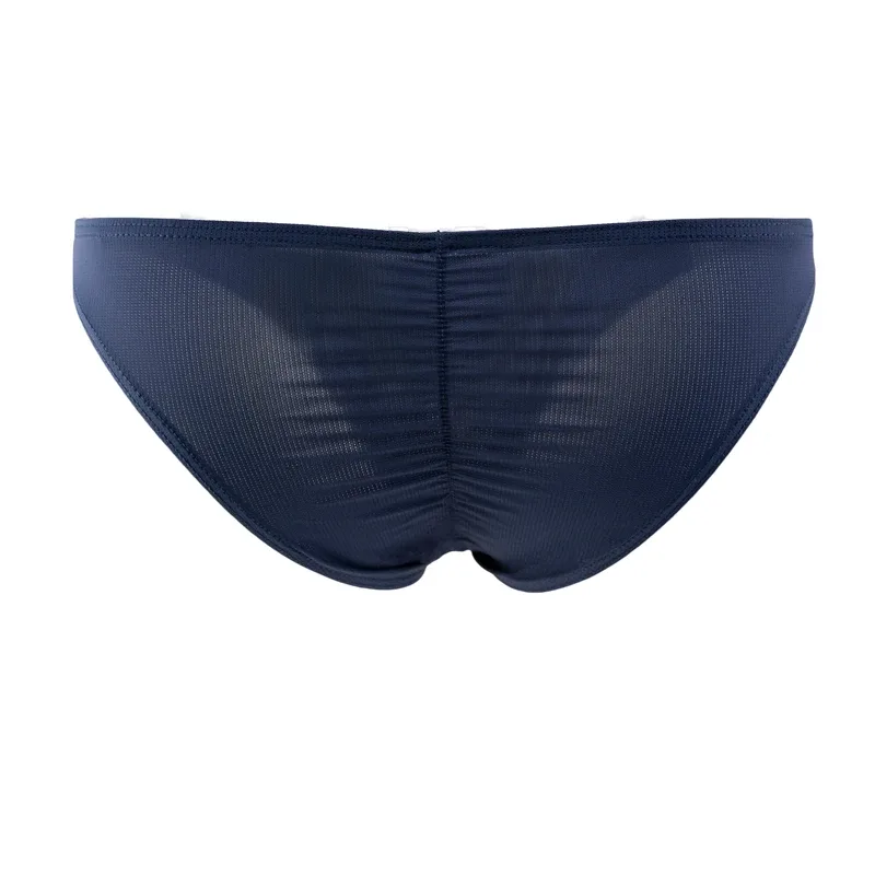 Mens Bikini Briefs Underwear Sexy Man U Pouch Hip Lift Underpants Mesh Breathable Male Mini Panties Ropa Interior Hombre Slips — image 2