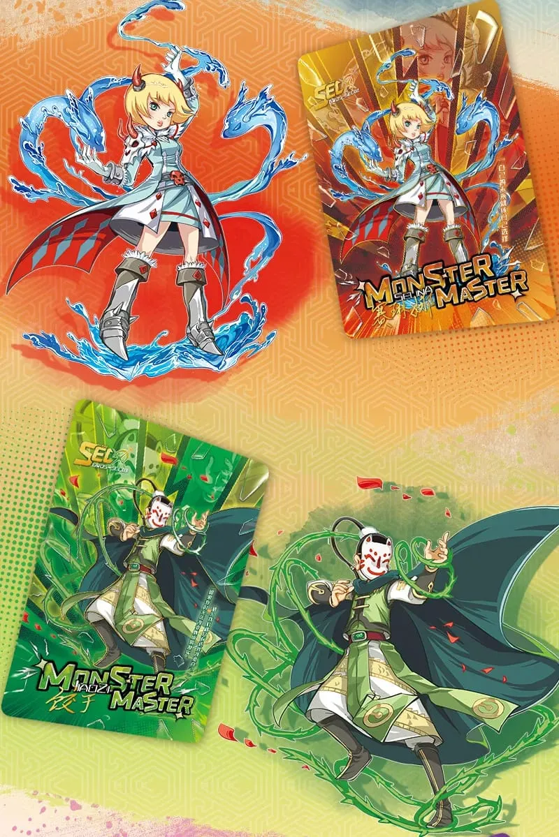 Jikashe Monster Master Blue Star Legend Collectible Cards Adventure Novel Series Trading Cards Great For Birthday Gifts — image 6