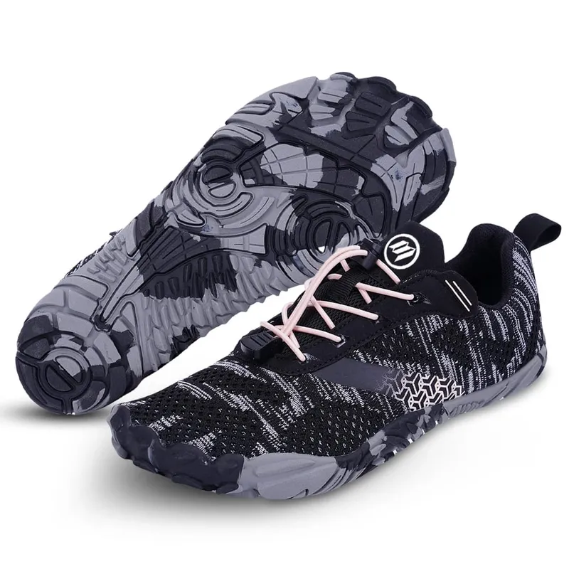 Water Shoes Beach Barefoot Shoes Non-Slip Hiking Trail Running Shoes Comfortable Lightweight Aqua Shoes for Outdoor Sports