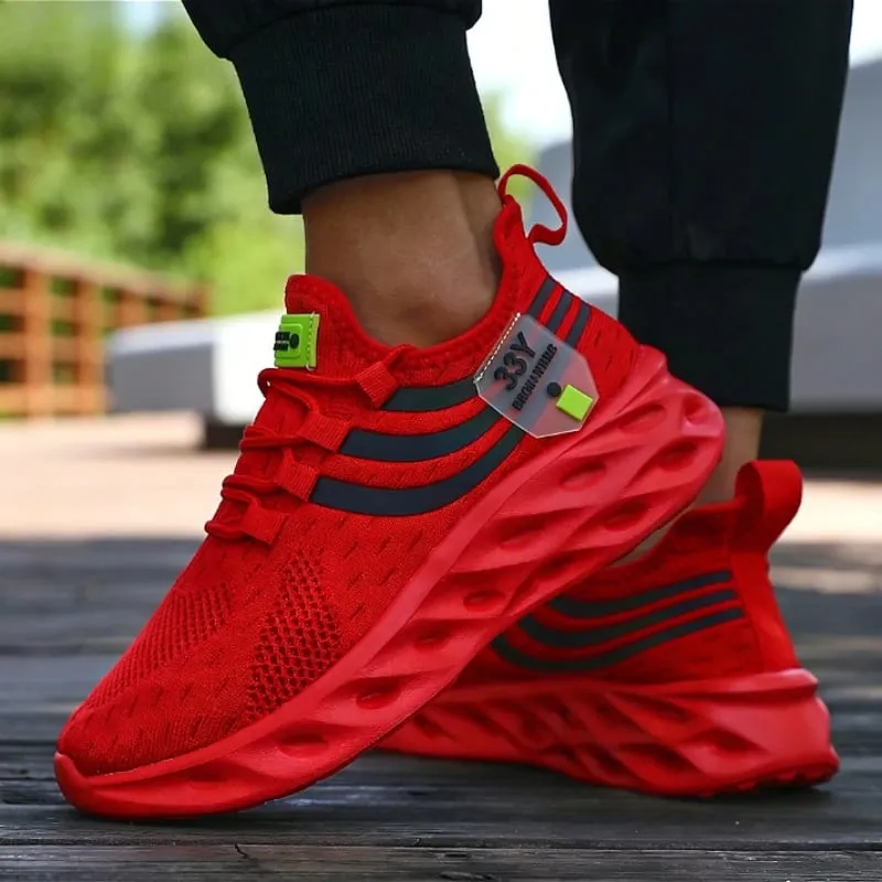 Casual Sports Running Shoes for Men Lightweight Casual Sports Shoes Comfort Athletic Nonskid Sneakers Outdoor Tenis Para Hombre — image 1