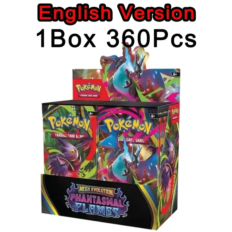 ** 360Pcs EnglishPokémonCards SunMoon Destined PSrismatic Evolutions Scarlet Violet 151 PALDEAN Booster Battle Transaction Card — image 5