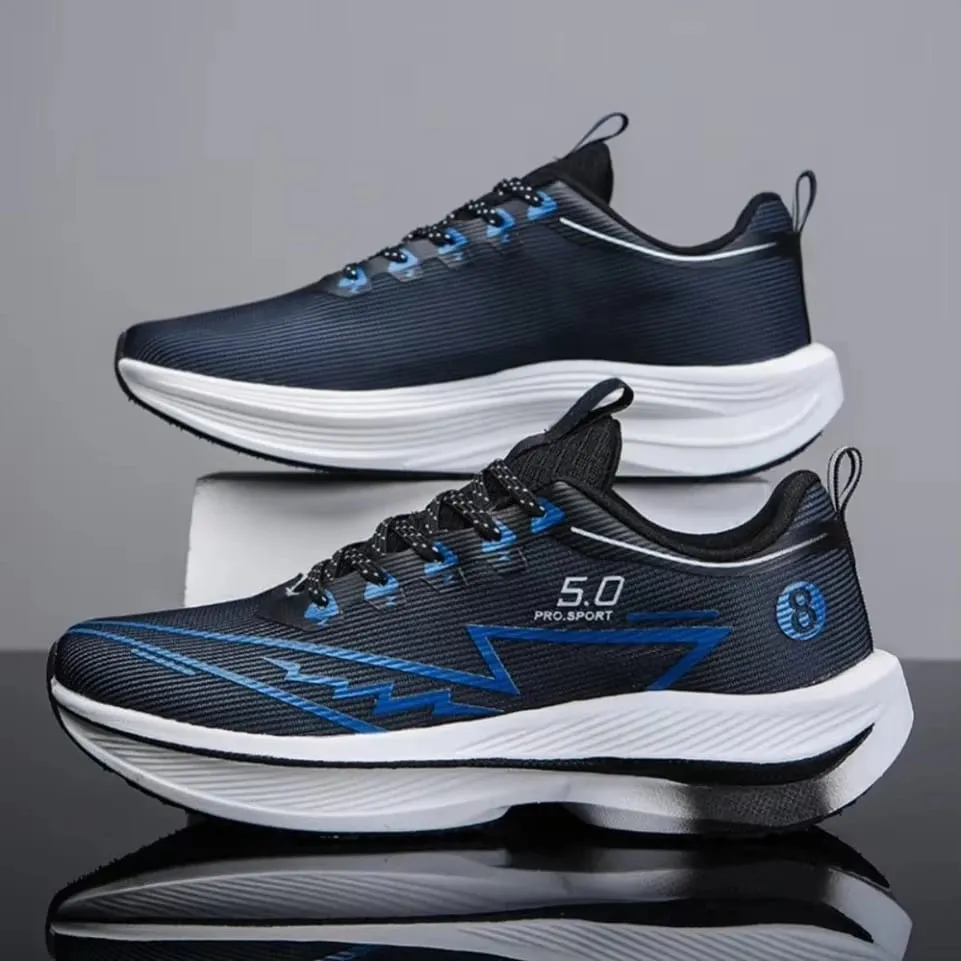 Brand Men's Carbon Plate Running Shoes Soft Cushion Shock Absorbing Sports Shoes Unisex Sneakers Light Anti-Slip Training Shoes — image 3