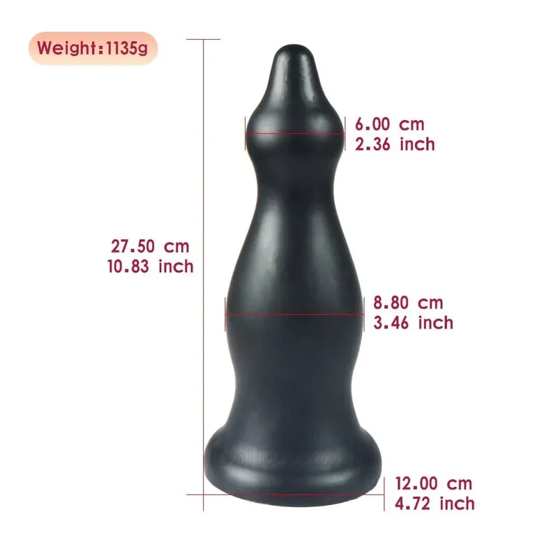 Super Huge Pagoda Anal Plug Pull Bead ButtPlug Big Anus Expansion Sex Toy G Point Stimulation Masturbator Dildo Prostate Massage