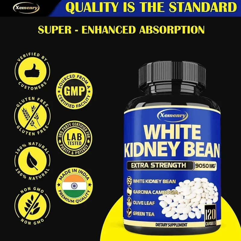 White Kidney Bean Extract - Antioxidant Anti-inflammatory Cardiovascular Health — image 5