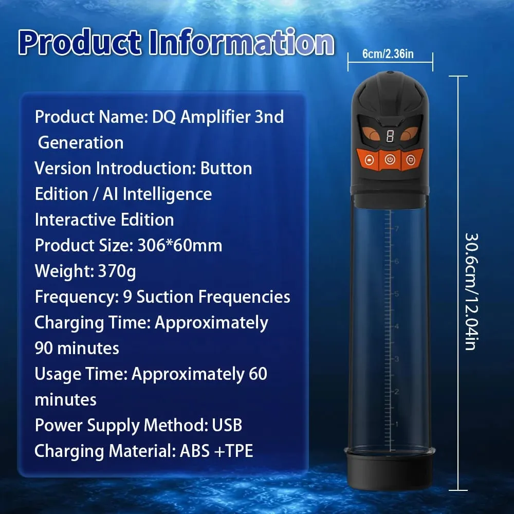 Automatic Penis Water Pump Electric Penis Pump Masturbator Penis Extender Dick Enlarger for Penis Trainer Sex Toys for Men — image 5