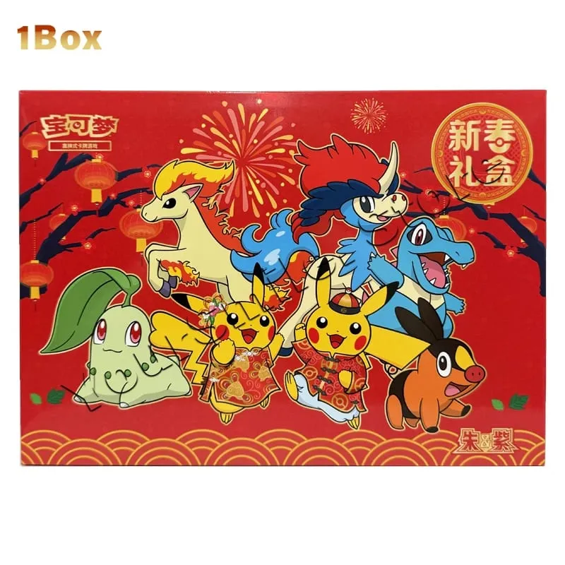 Original Pokemon Trading Cards Genuine PTCG Box Chinese Version Card Deck Display Combination Children Birthday Gifts — image 17