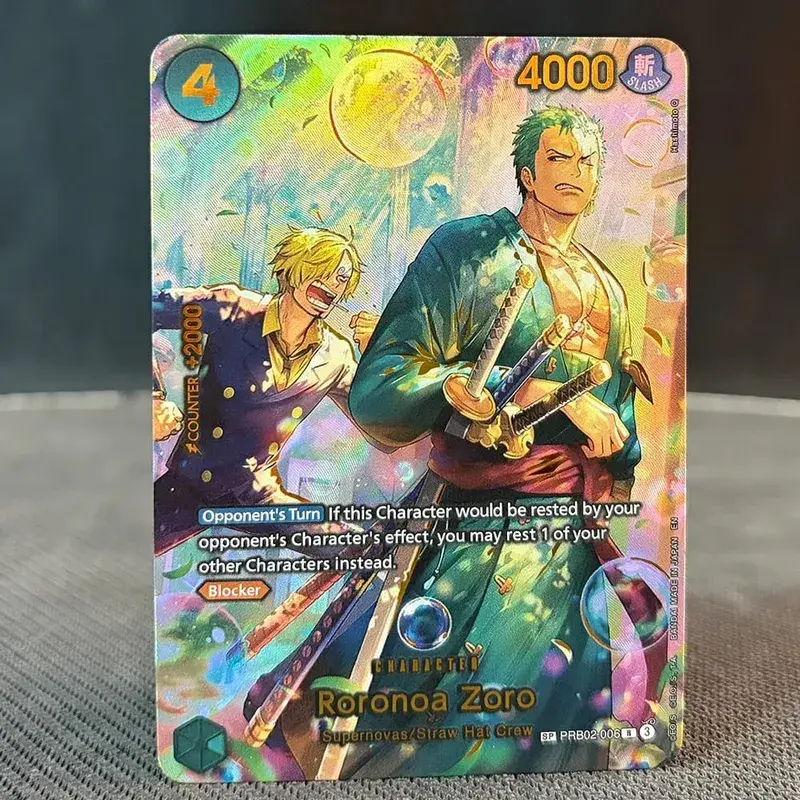 SP Gold Stamping Buggy Perona Mihawk Sabo Ace Luffy Zoro-juurou Sanji Newgate Nami Hancock Hiyori ONE PIECE Proxy Cards — image 9