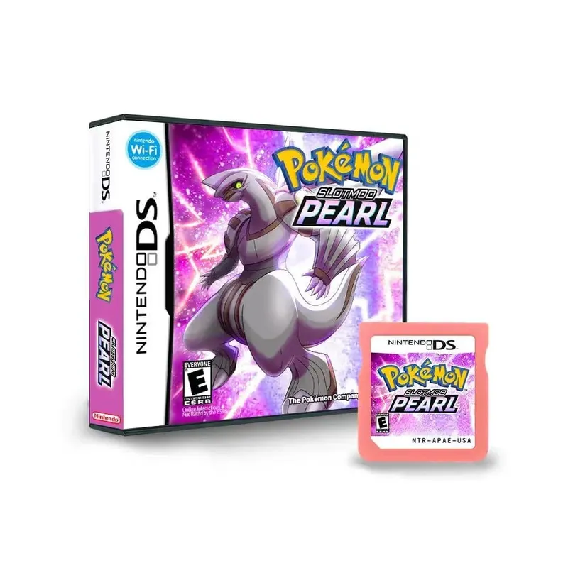 Anime Pokemon Series NDS Game Cartridge Video Game Console Moemon Silver Yellow KAIZO MoonBlack2 Hobby Collection Gifts Toys — image 24