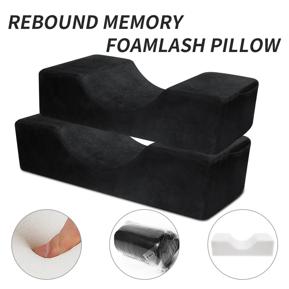 Eyelash Pillow Lash Lifting Extension Supplies Accessories Professional Soft Memory Foam Neck Support Eyelash Extensions Pillow — image 6