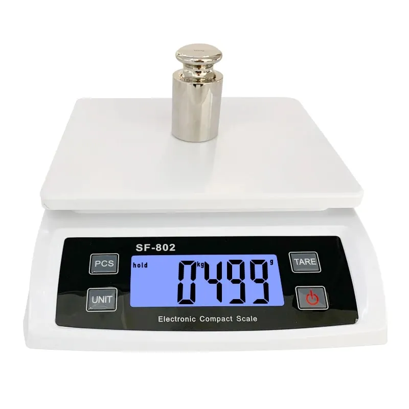 30kg/1g Digital Kitchen Food Scale 1g Precision LCD Display Electronic Balance Stainless Steel Platform Tare Function for Baking — image 9