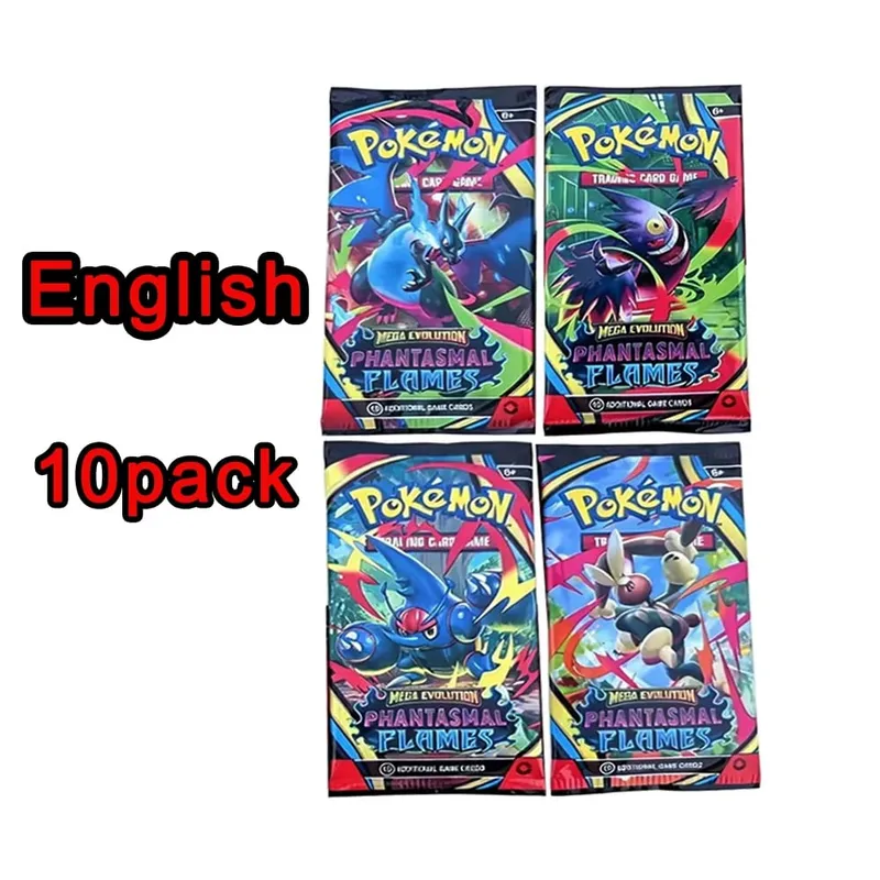 ** 360Pcs EnglishPokémonCards SunMoon Destined PSrismatic Evolutions Scarlet Violet 151 PALDEAN Booster Battle Transaction Card — image 37