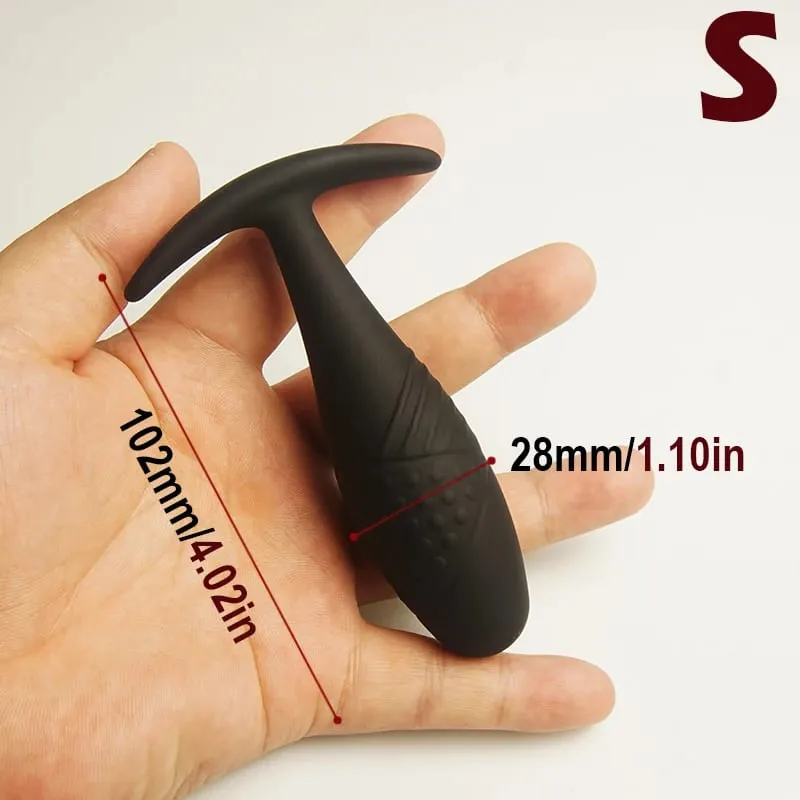 Silikon-Anus-Buttplugs mit konischer Basis für Komfort, strukturiertes Analsex-Spielzeug, Trainer-Training, Analplug, Buttplug, Butplug — image 9
