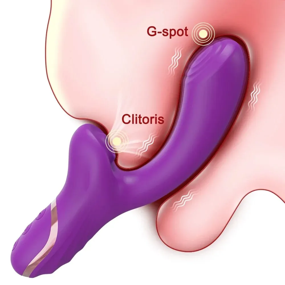 Clit Sucker Vagina Vibrator for Women G-Spot Clitoris Nipples Stimulator Female Masturbation Adult Goods Sex Toy for Women 18+ — image 3