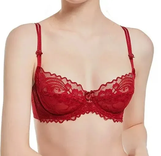 Victorian Lace Purple Underwear Set Soft Underwire Bralette Ultra Thin Anti-sagging Elegant Female Underwear Set — image 10