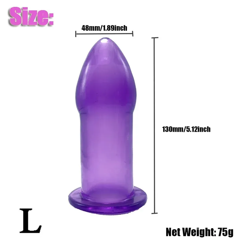 5PCS/Set Anal Plug Bullet Shape Butt Plug Trainer Kit Dilator Progressive Training Adult Sex Toy for Women Men Couples Gear — image 13