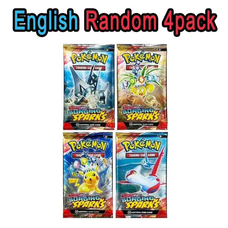 ** 360Pcs EnglishPokémonCards SunMoon Destined PSrismatic Evolutions Scarlet Violet 151 PALDEAN Booster Battle Transaction Card — image 33
