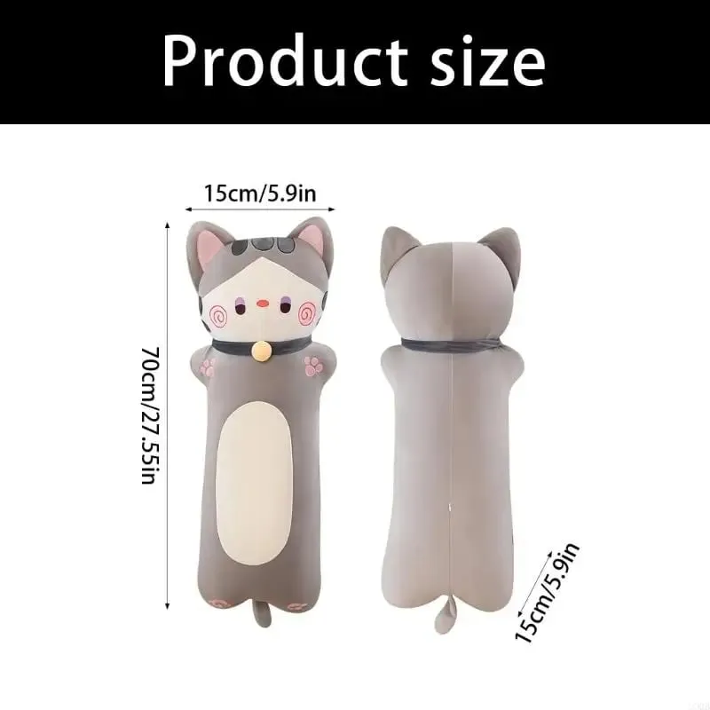 Indoor Rest Pillow 70 Plush Body Cushion for Sofa Leaning and Bedroom Use
