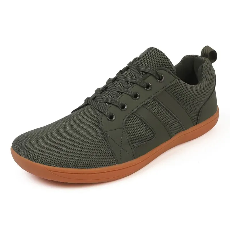 Men Barefoot Walking Wide Toe Box Zero Drop Minimalist Sneakers Non Slip Comfortable Walking Shoes Breathable Running Shoes — image 4