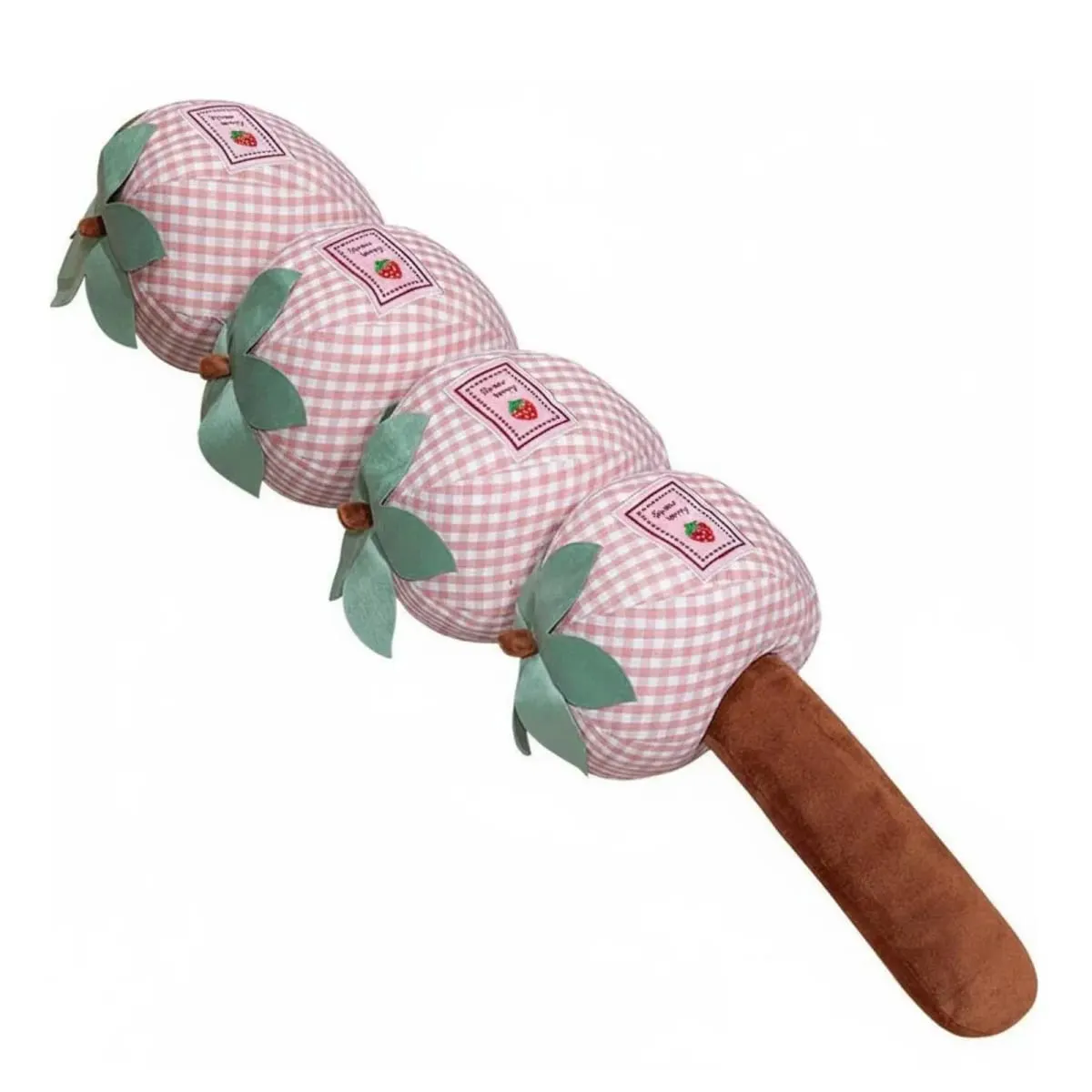 Soft Cute Pillow Long Body Pillow with Detachable Fruit Sections for Lounge Bed Rest Comfort — image 2