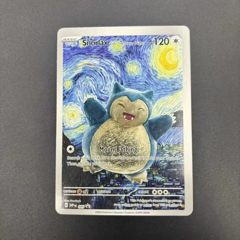 DIY Collection Cards 2023 SVP EN VAN GOGH /GREY FELT HAT Self Made Single Card Classic Game Anime Cards Gift Toy — image 14